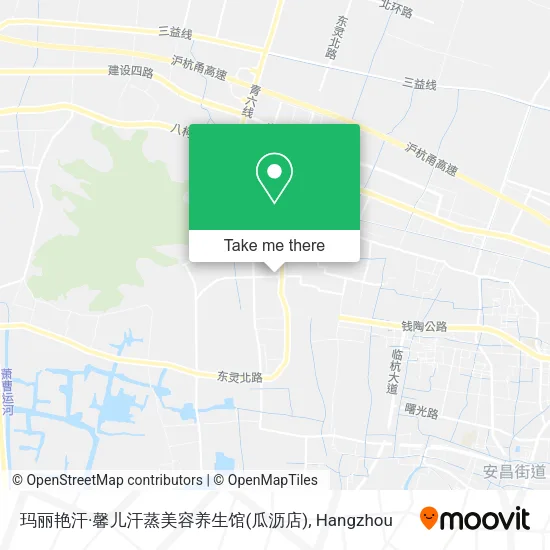 玛丽艳汗·馨儿汗蒸美容养生馆(瓜沥店) map