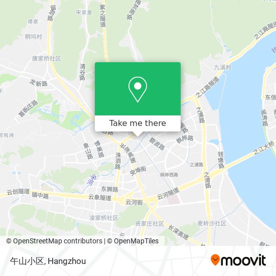 午山小区 map
