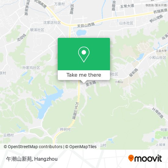 午潮山新苑 map