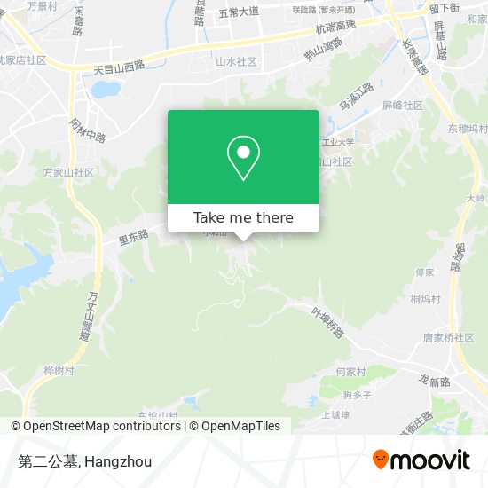 第二公墓 map
