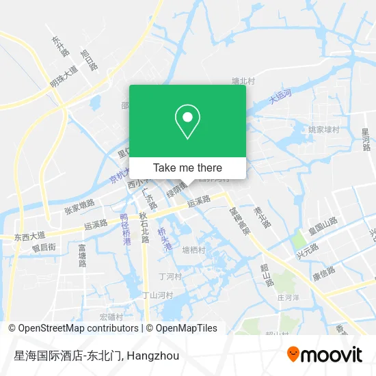 星海国际酒店-东北门 map