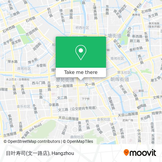目叶寿司(文一路店) map