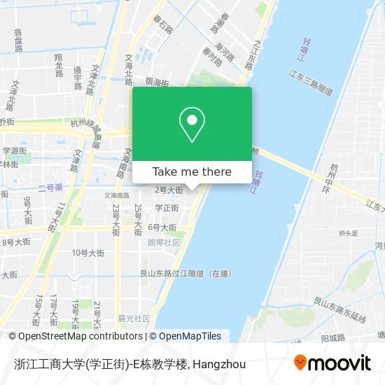 浙江工商大学(学正街)-E栋教学楼 map