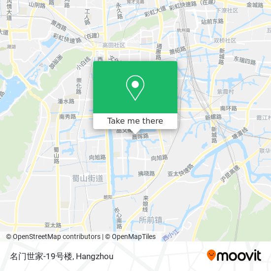 名门世家-19号楼 map