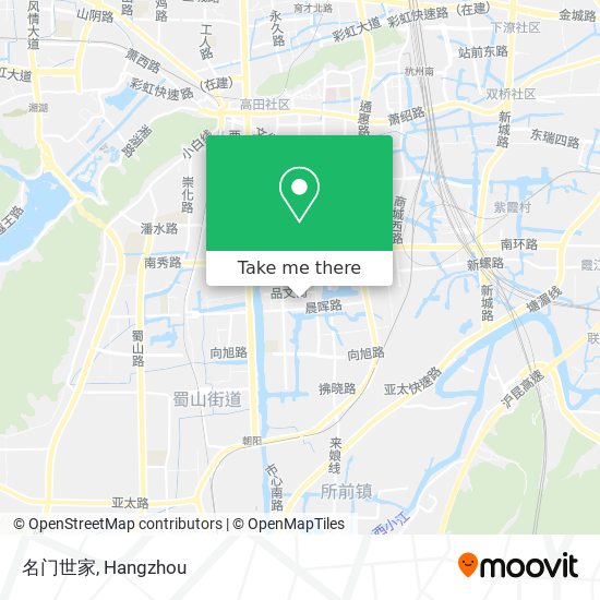 名门世家 map