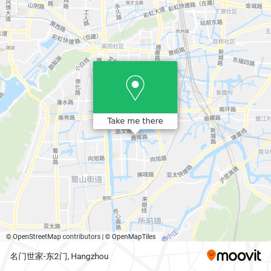 名门世家-东2门 map