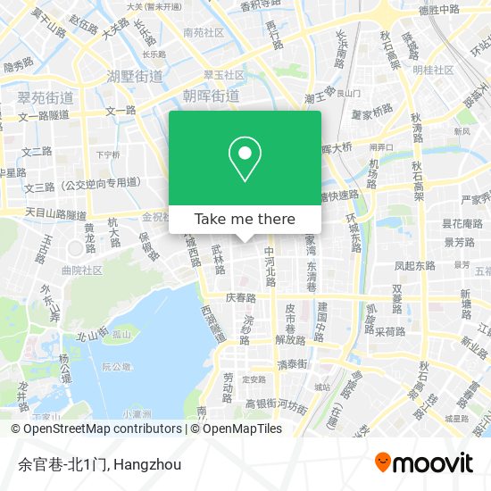 余官巷-北1门 map