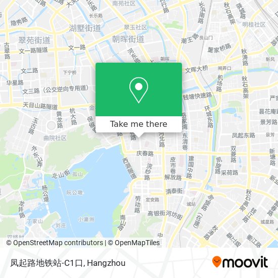 凤起路地铁站-C1口 map