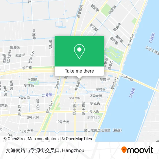 文海南路与学源街交叉口 map