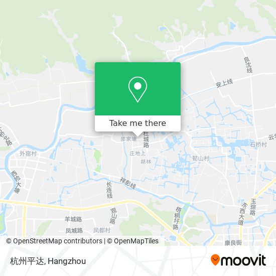 杭州平达 map