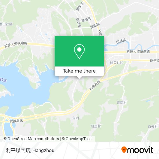 利平煤气店 map
