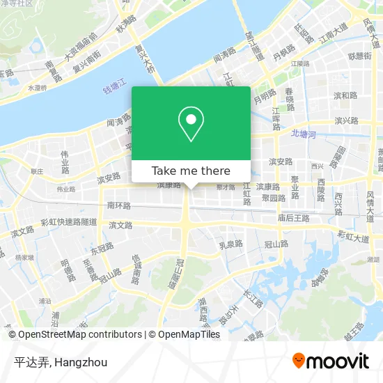 平达弄 map