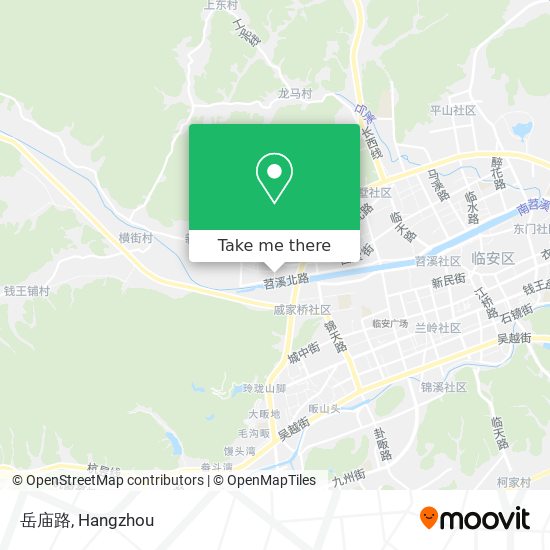 岳庙路 map