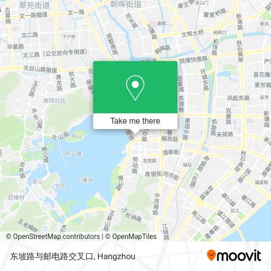 东坡路与邮电路交叉口 map