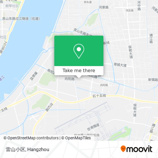 雷山小区 map