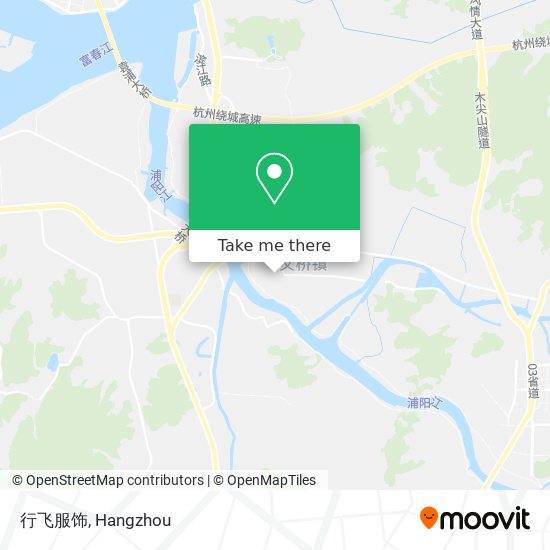 行飞服饰 map
