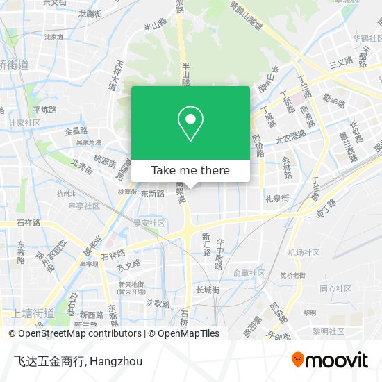 飞达五金商行 map