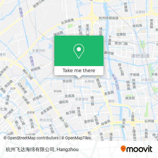 杭州飞达海绵有限公司 map
