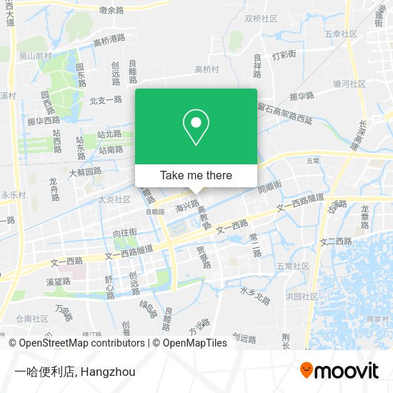 一哈便利店 map