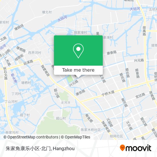 朱家角康乐小区-北门 map