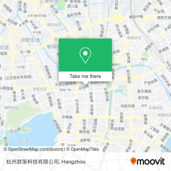 杭州群策科技有限公司 map