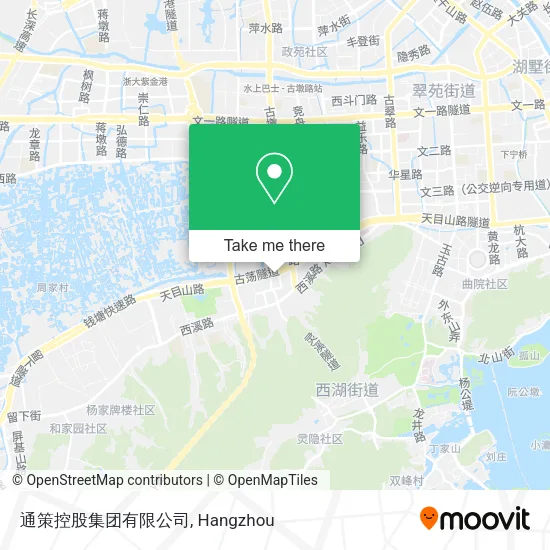 通策控股集团有限公司 map