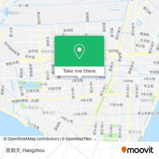 星期天 map