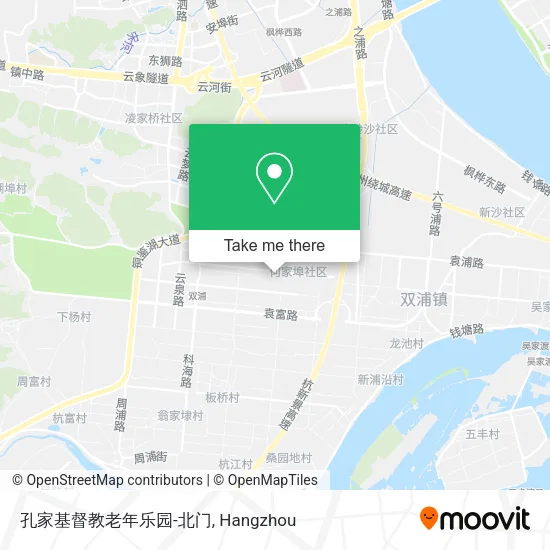 孔家基督教老年乐园-北门 map