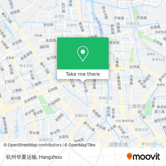 杭州华夏运输 map