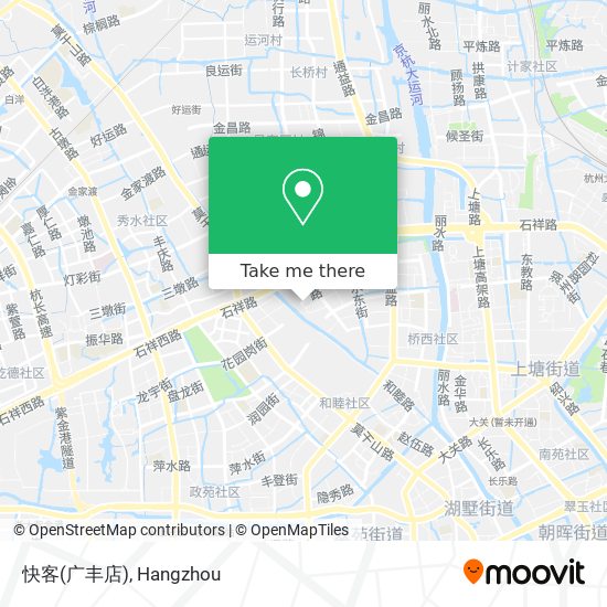 快客(广丰店) map
