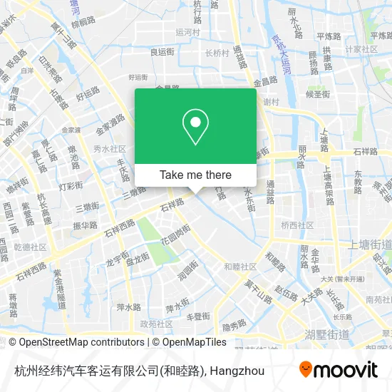 杭州经纬汽车客运有限公司(和睦路) map