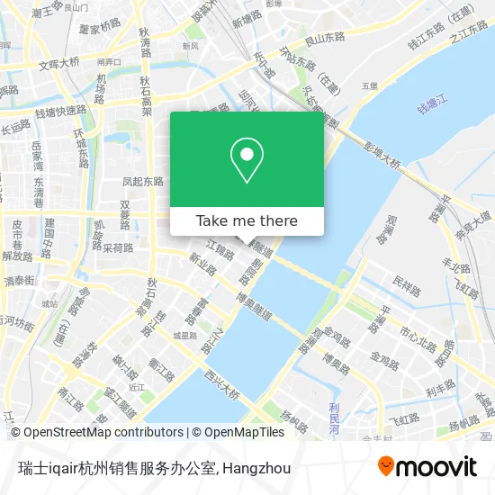 瑞士iqair杭州销售服务办公室 map