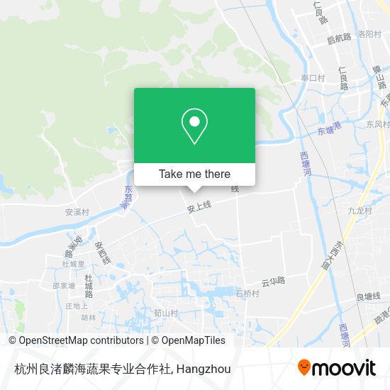 杭州良渚麟海蔬果专业合作社 map