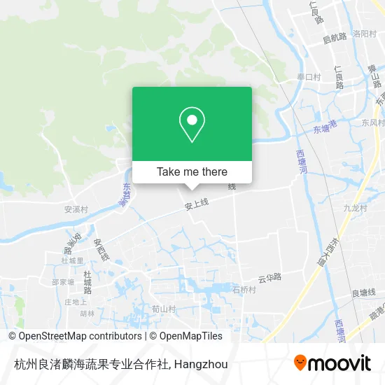 杭州良渚麟海蔬果专业合作社 map
