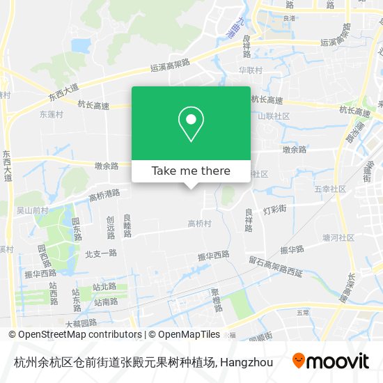 杭州余杭区仓前街道张殿元果树种植场 map