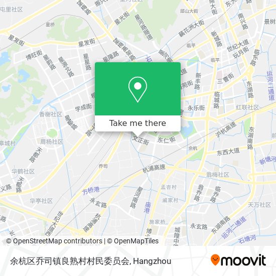 余杭区乔司镇良熟村村民委员会 map