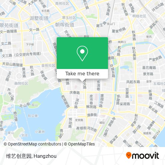 维艺创意园 map
