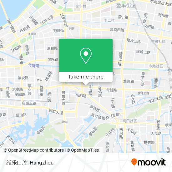 维乐口腔 map