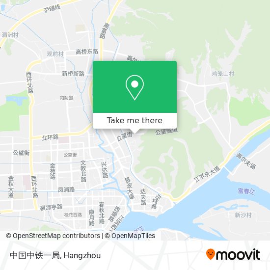 中国中铁一局 map