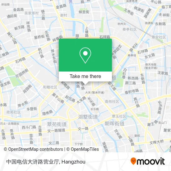中国电信大浒路营业厅 map