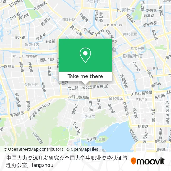 中国人力资源开发研究会全国大学生职业资格认证管理办公室 map