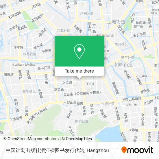 中国计划出版社浙江省图书发行代站 map