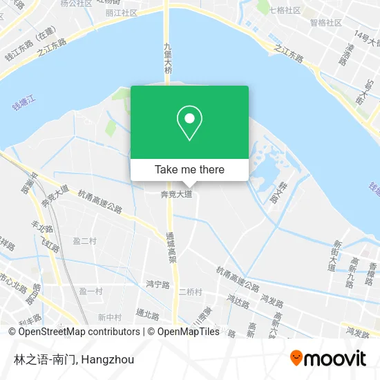 林之语-南门 map