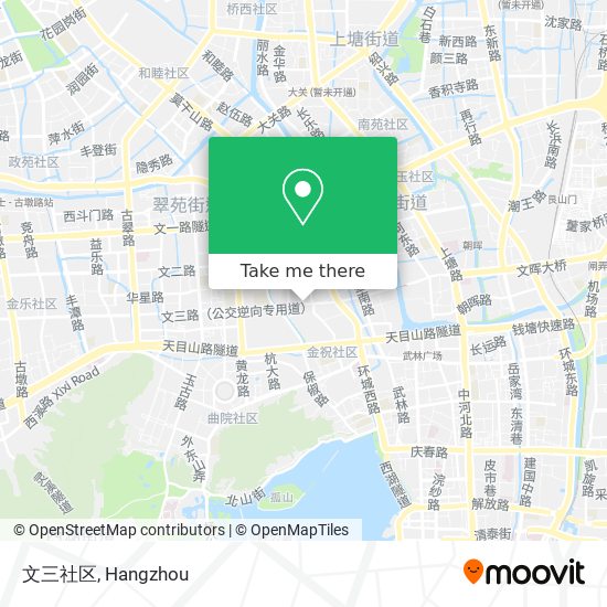 文三社区 map