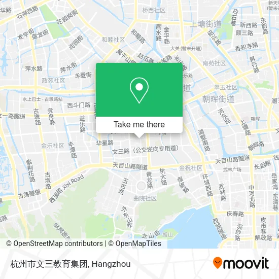 杭州市文三教育集团 map