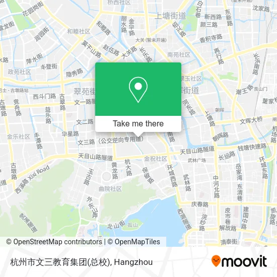 杭州市文三教育集团(总校) map