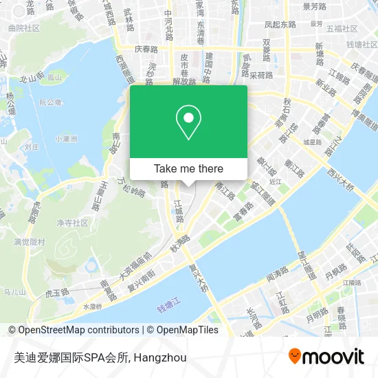 美迪爱娜国际SPA会所 map