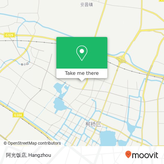阿光饭店 map