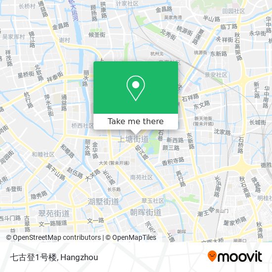 七古登1号楼 map