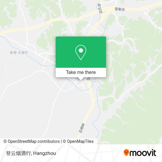 登云烟酒行 map
